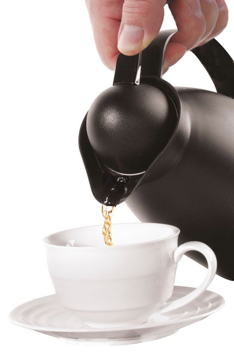 Isolierkanne mit Innenbehälter aus Glas