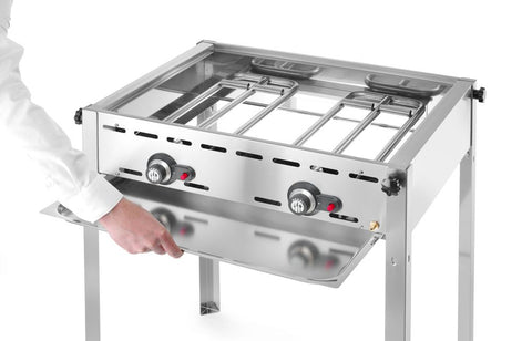 Grillsystem Green Fire 2 Brenner