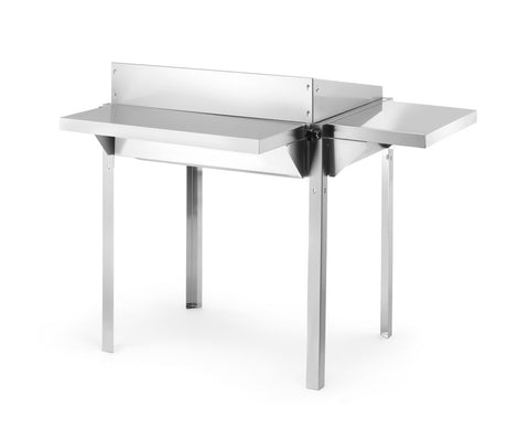 Seitliche Arbeitsplatte für Grillsystem Green Fire