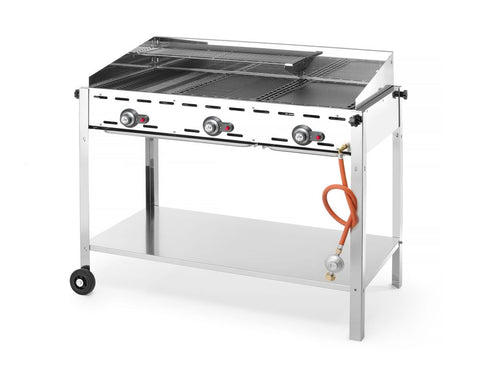 Grillsystem Green Fire 3 Brenner