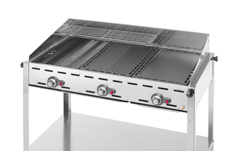 Grillsystem Green Fire 3 Brenner