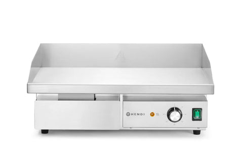 Grillplatte, flach, HENDI, Budget Line, 220-240V/3000W, 550x430x(H)240mm