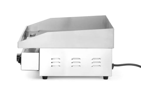 Grillplatte, flach, HENDI, Budget Line, 220-240V/3000W, 550x430x(H)240mm