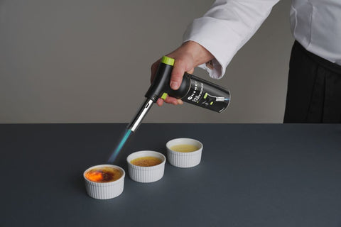 HENDI Jet Crème-Brûlée-Brenner - Set mit Kartusche, HENDI, designed by Robert Bronwasser, 175x68x(H)260mm
