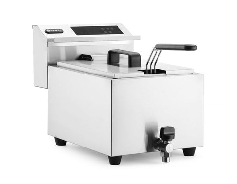 Friteuse Profi Line digital - mit Ablasshahn - 8 l