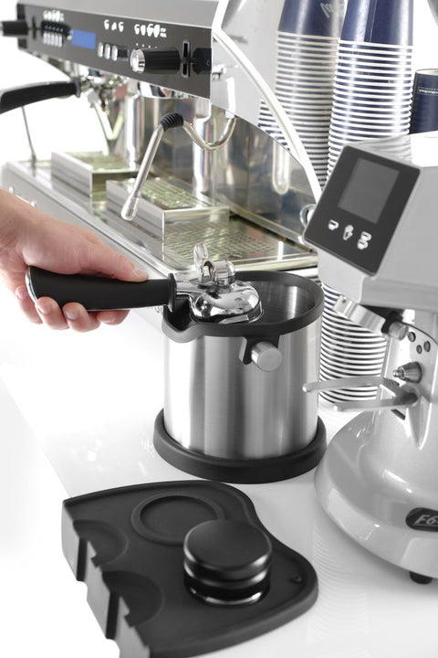 Kaffeesatz-Abklopfbehälter