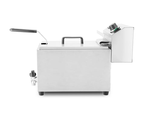 Fritteuse XL mit Ablasshahn