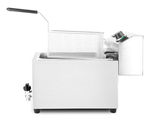 Fritteuse XL mit Ablasshahn