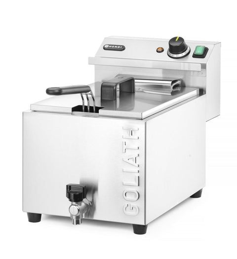 Fritteuse XL mit Ablasshahn HENDI GOLIATH