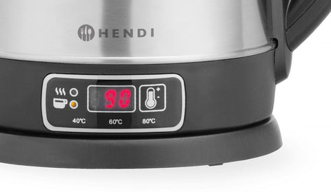 Elektrischer Wasserkocher kabellos mit Temperaturregelung