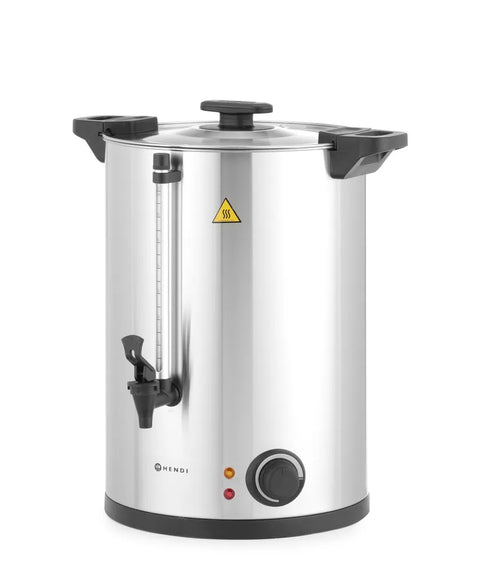 Spiralteigknetmaschine mit fixer Schüssel und 2 Geschwindigkeitsstufen - 48 L, HENDI, 128 kg/h, 48L, 400V/2200W, 480x805x(H)850mm