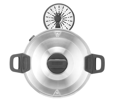 Spiralteigknetmaschine mit fixer Schüssel und 2 Geschwindigkeitsstufen - 48 L, HENDI, 128 kg/h, 48L, 400V/2200W, 480x805x(H)850mm