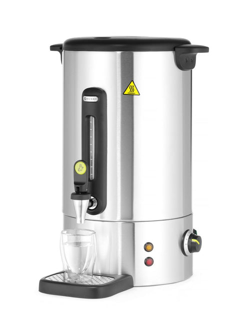 Heißgetränkekessel UNIQ, HENDI, designed by Robert Bronwasser, 16L, Silber, 220-240V/1650W, 357x380x(H)502mm