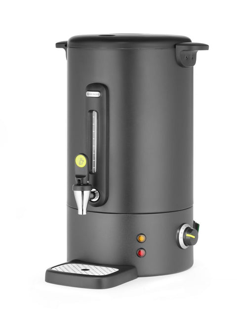Heißgetränkekessel UNIQ, HENDI, designed by Robert Bronwasser, 16L, Schwarz, 220-240V/1650W, 357x380x(H)502mm