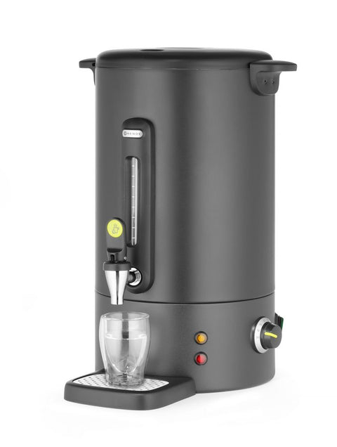 Heißgetränkekessel UNIQ, HENDI, designed by Robert Bronwasser, 16L, Schwarz, 220-240V/1650W, 357x380x(H)502mm
