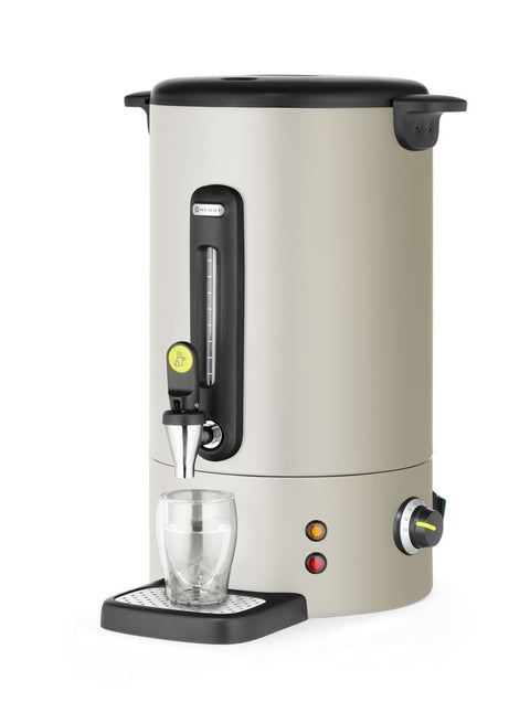 Heißgetränkekessel UNIQ, HENDI, designed by Robert Bronwasser, 16L, cremeweiß, 220-240V/1650W, 357x380x(H)502mm