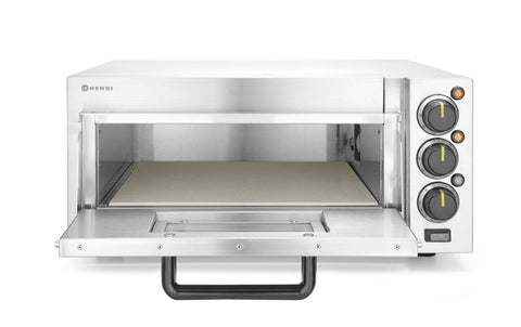 Pizzaofen kompakt, HENDI, Silber, 230V/2000W, 580x560x(H)275mm