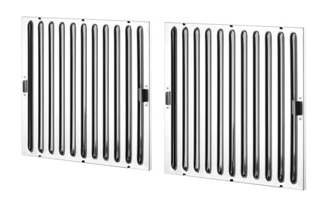 Wandmontierte Dunstabzugshaube - verschraubt, HENDI, ohne Beleuchtung, 1005x1000x(H)450mm