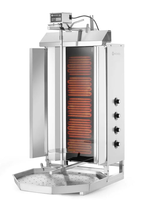 Elektrischer Kebab-Grill, HENDI, Profi Line, 400V/7200W, 7,2kW, 550x700x(H)1120mm