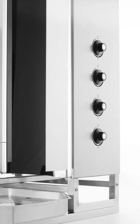 Elektrischer Kebab-Grill, HENDI, Profi Line, 400V/7200W, 7,2kW, 550x700x(H)1120mm