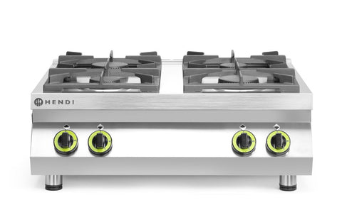 Gasherd Kitchen Line - 4 Kochfelder, Table-Top