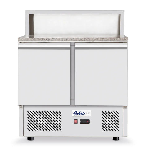 Pizzatisch, zweitürig 300 L, Arktic, 230V/310W, 900x700x(H)1110mm