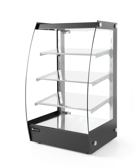 Offene Vitrine mit Regalablagen 75 L