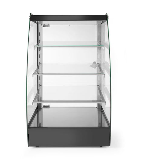 Offene Vitrine mit Regalablagen 75 L
