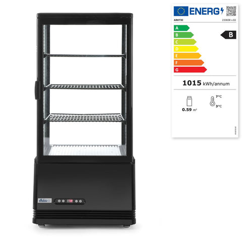 Aufsatz-Kühlvitrine 78 Liter