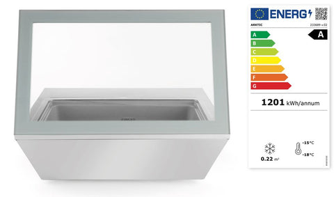 Eiscreme-Display-Gefrierschrank