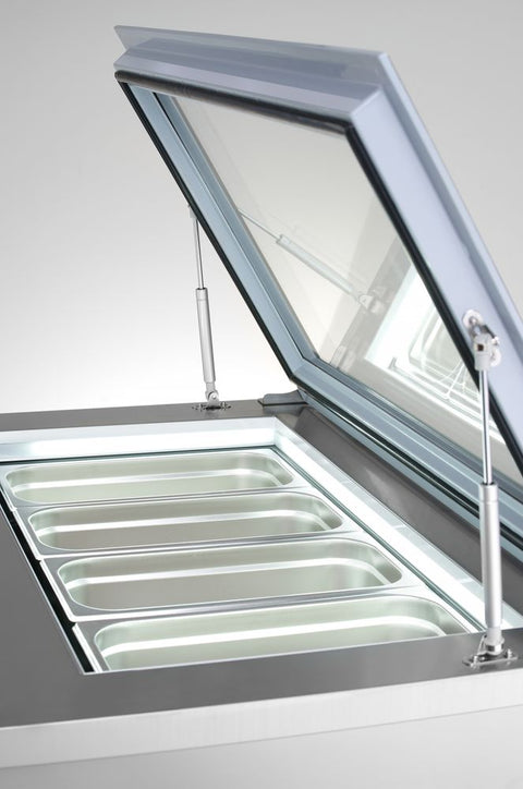 Eiscreme-Display-Gefrierschrank