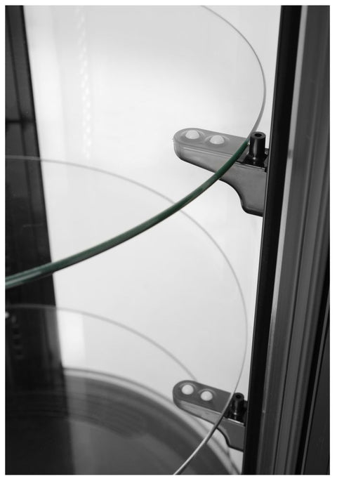 Kuchenvitrine, rund 100L