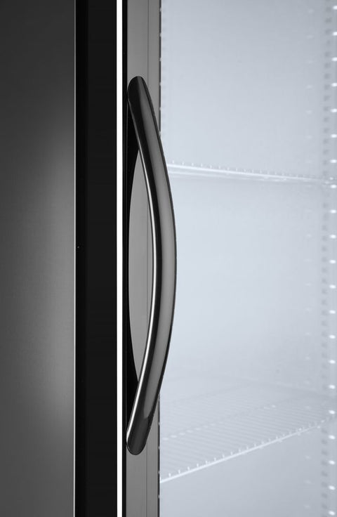 Kühlschrank hinten mit einer Tür