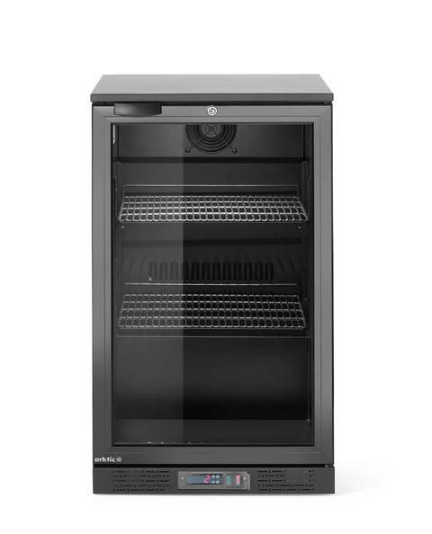 Kühlschrank hinten mit einer Tür, Arktic, 86L, Schwarz, 220-240V/120W, 500x530x(H)870mm