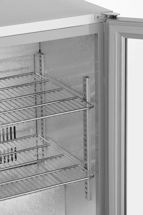 Bar-Kühlschrank mit 1 Tür, Arktic, 75L, Silber, 220-240V/120W, 530x500x(H)840mm