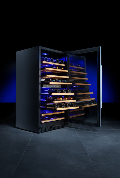 Weinkühlschrank, 2 Zonen, 72 Flaschen