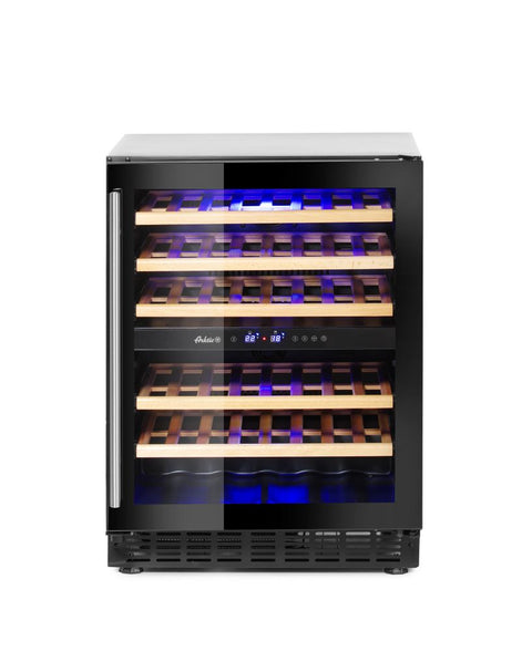 Weinkühlschrank, 2 Zonen, 46 Flaschen