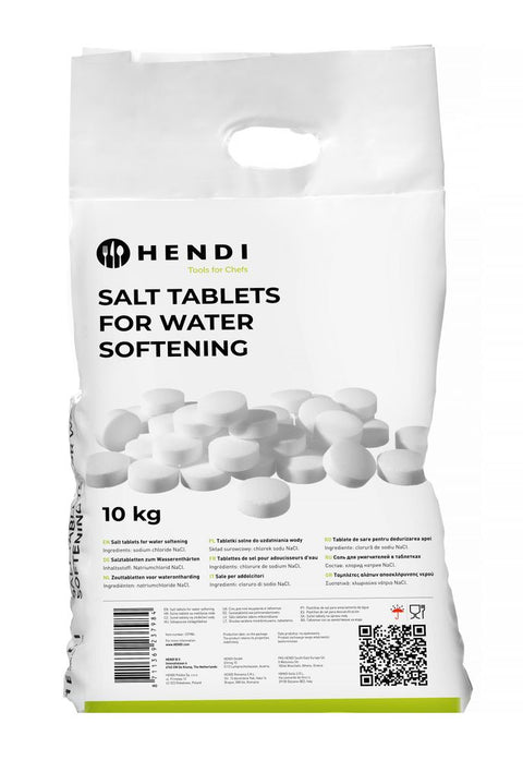 Salztabletten zur Wasserenthärtung