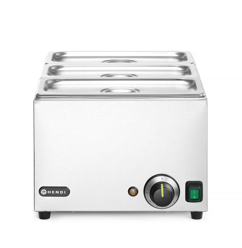 Set: Bain-Marie Ranger + 3x GN 1/3 Behälter mit Deckel