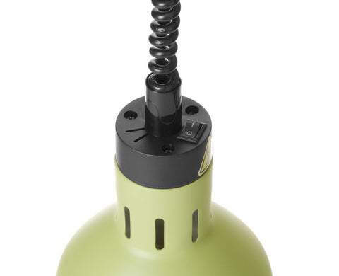 Höhenverstellbare Wärmelampe, zylinderförmig