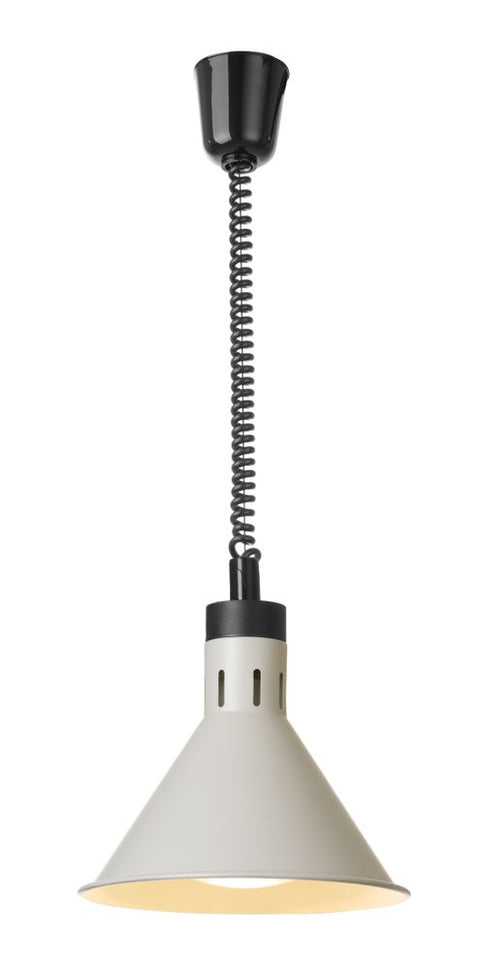 Höhenverstellbare Wärmelampe konisch