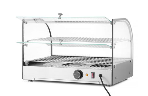 Warmhaltevitrine doppelt