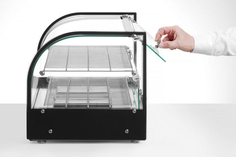 Warmhaltevitrine doppelt