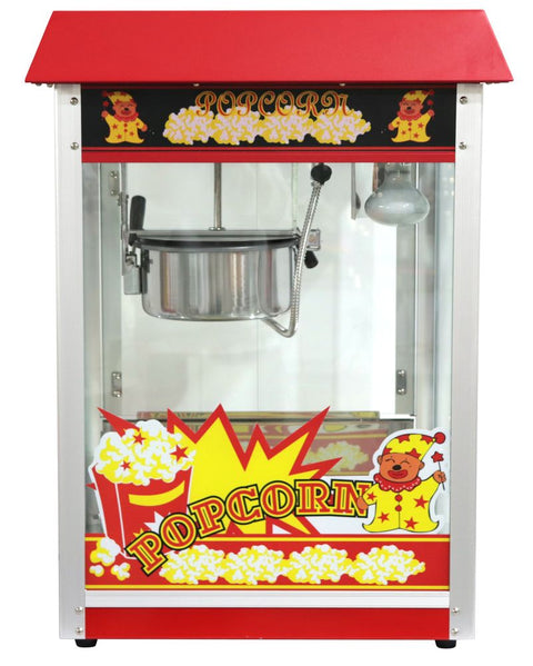 Popcorn-Maschine, HENDI, Rot, 230V/1155W, 560x420x(H)760mm
