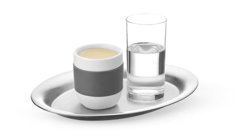 Kaffeetablett - oval, HENDI, 200x140mm