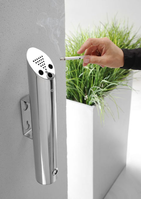 Aschenbecher zur Wandmontage