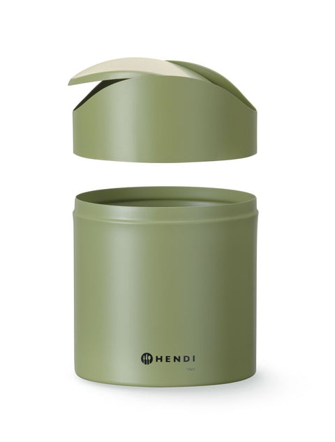 Tischabfalleimer mit Schwingdeckel