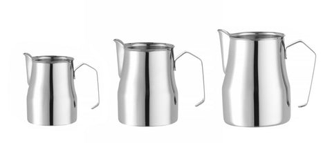Milchkännchen mit V-förmigem Ausguss, HENDI, 0,7L, ⌀84x(H)130mm