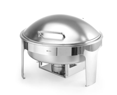 Chafing Dish rund, satiniert