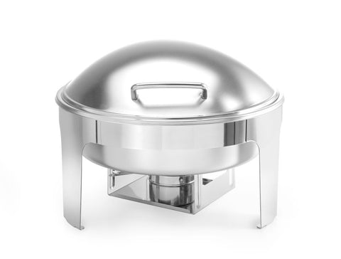 Chafing Dish rund, satiniert
